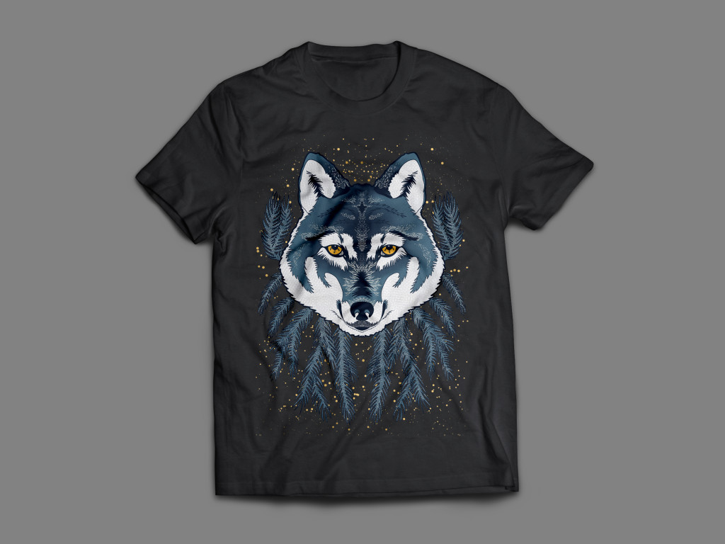 T-Shirt Wolf 3